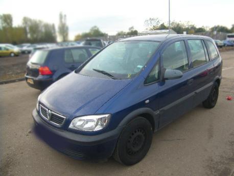 Breaking Vauxhall Zafira MKIA 1999 to 2005 - 2.0 16v Petrol