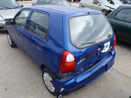 Breaking Suzuki Alto MK4 (FF) 2003 to 2007 - 1.1 16v Petrol 5 Door Hatchback