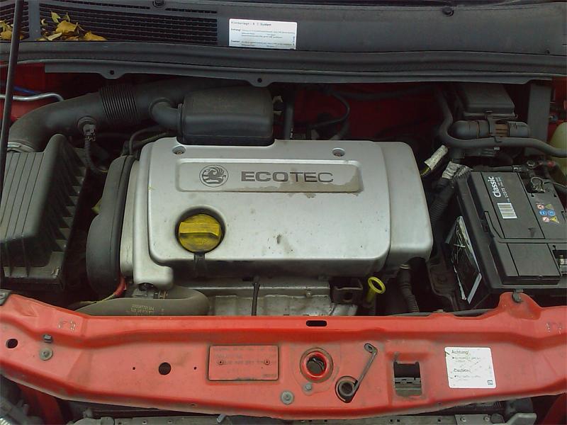 VAUXHALL ZAFIRA MK I (A) 1999 - 2005 1.6 - 1598cc 16v X16XEL petrol Engine Image