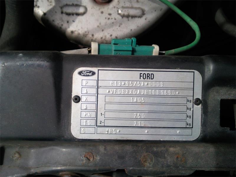 FORD FIESTA MK 4 JB 1995 - 2002 1.3 - 1299cc 8v JJA petrol Engine Image